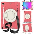 thumbnail image 1 of Funda para iPad Air de 10,2 pulgadas (2019/2020) con correa para el hombro, soporte de anilla grande, portalápices, protección contra caídas, duradera., 1 of 5
