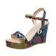 thumbnail image 2 of Zapatos de cuña con boca de pescado para mujer, sandalias de lujo con tacón alto y hebilla de tacón de cuña Wmkox8yii  hfjk4820, 2 of 9