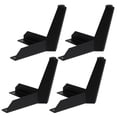 thumbnail image 1 of Miangastore Pieds de Meuble Robustes 4 Pcs 11x7.9x3.9In, 1 of 9