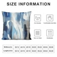 thumbnail image 5 of ERAPDAUR  Abstract Neutral Tones Throw Pillow, Grey 12x12in, 5 of 5