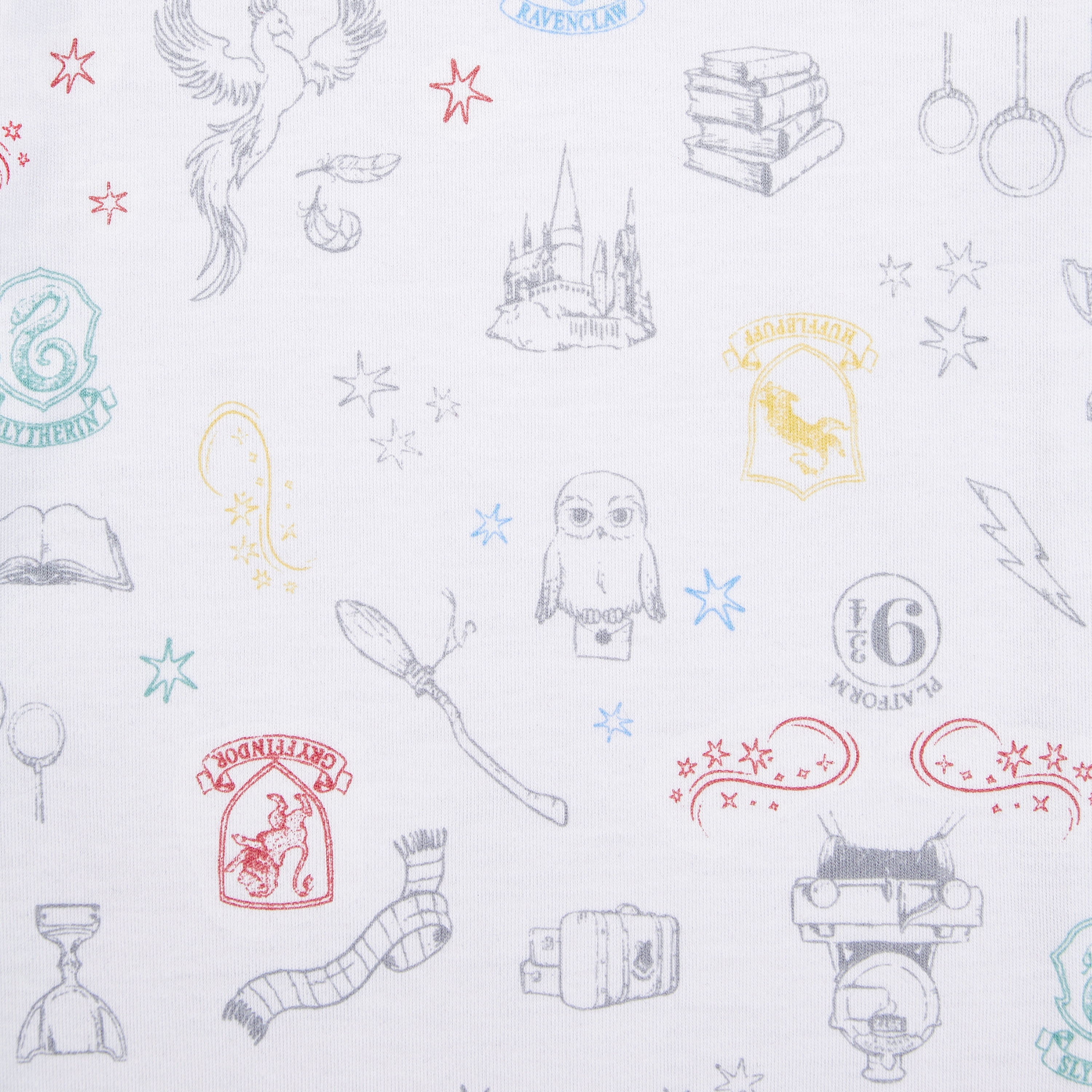 Harry Potter x HALO◦ SleepSack◦Swaddle, 100% Cotton, Enchanted , Unisex, Newborn, 0-3 Months