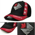 thumbnail image 4 of GDREDA Mens Caps Hats Hat Canadian Maple Leaf Cap Flag Embroidered Unisex Adult，Red, 4 of 4