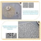 thumbnail image 5 of Insulated Table Mat Octagon Shape Table Decorations Pvc Silver Heat Insulation 2Pcs, 5 of 5