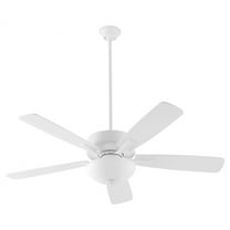 Quorum Lighting - Ovation - 5 Blade Ceiling Fan with Light Kit In Transitional