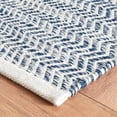 thumbnail image 3 of Dash & Albert Coastal Handwoven Indoor/Outdoor Rug, 9' x 12', Blue, 3 of 7