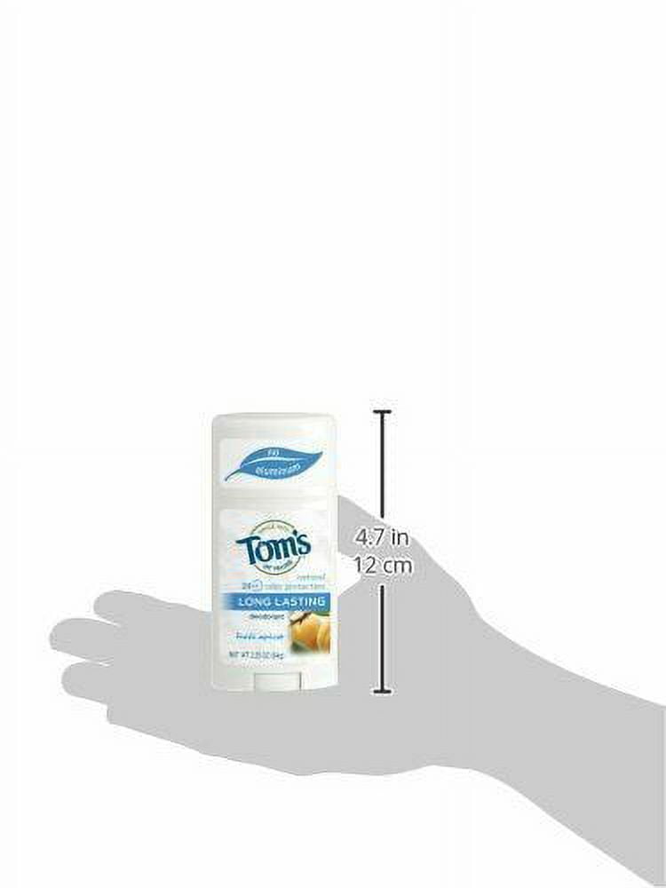 Tom's of Maine Natural Long-Lasting Deodorant, Fresh Apricot 2.25