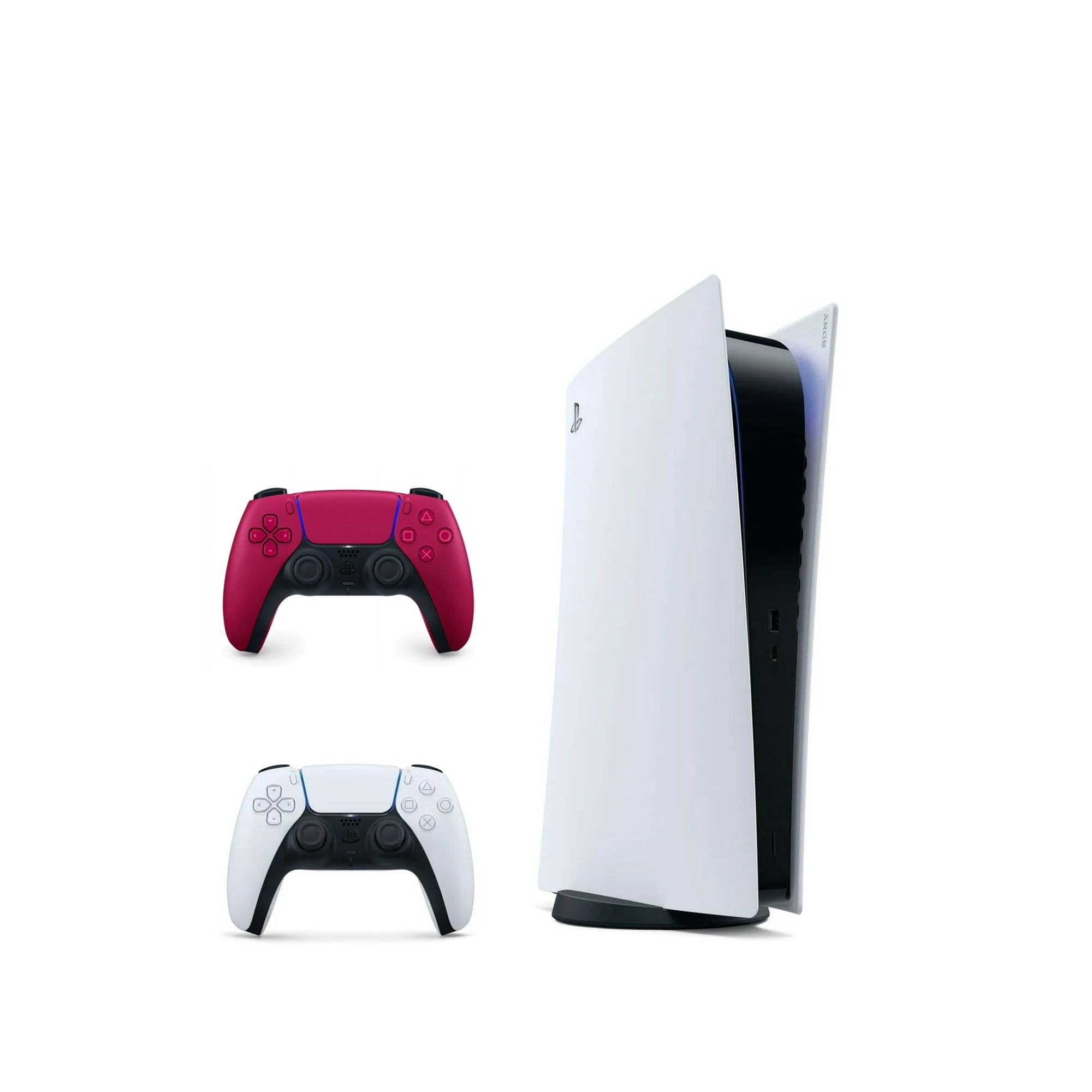 New TTrade PlayStation_5 Slim Digital Edition Console (PS_5) – ASTRO’s PLAYROOM Bundle + Extra White DualSense Wireless Controller – 825GB SSD, 4K Ultra HD, HDR