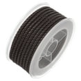 thumbnail image 3 of Unique Bargains Nylon Thread Twine Beading Cord 3mm Extra-Strong Braided Nylon Crafting String 4M/13 Feet, Coffee, 3 of 7