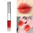 thumbnail image 2 of Gloss à Lèvres Double Embout Coloré Orange Lait Intelligent, Longue Durée Liquide Finition Haute Brillance avec Color Payoff(5ml), 2 of 6