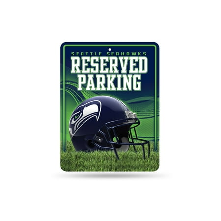 Seattle Seahawks Metal Parking Sign