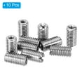thumbnail image 3 of Unique Bargains Adaptateurs Filetage Manchon Réducteur Écrou M8 * 1,25 Mâle à M4 * 0,7 Femelle Réparation Insert Vis Réducteur 15mm 10 Pcs, 3 of 6