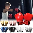thumbnail image 3 of Manoplas de boxeo Guantes de boxeo para niños Kick Boxing Muay Thai Punching Training Bag Guantes Gu SUTENG Manoplas de boxeo, 3 of 6