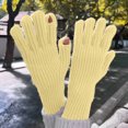thumbnail image 6 of Dxzfnsa Winter Gloves for Women Wool Warm Touchscreen Thermal Fleece Stretchy Knit Gloves for Cold Weather Winter Gifts Gift for Women Christmas Gifts, 6 of 8