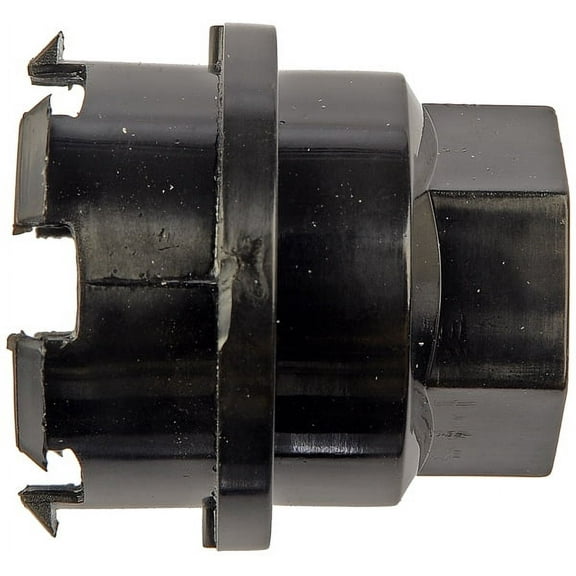 Black Wheel Nut Cover M27-2.0, Hex 22mm