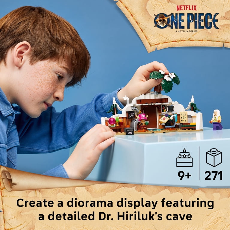 LEGO ONE PIECE Dr. Hiriluk's Hideout - Building Toy for Boys