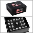 thumbnail image 6 of J2 Engineering LN-T7-008-15-SL J2 Engineering 7075 -T6 Forged Aluminum M12X1.5 20Pcs 44mm Height Open -End Lug Nut Set w / Socket Adapter (Silver), 6 of 6