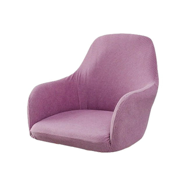 Advancent Funda protectora elástica para silla de comedor, 2 piezas, se adapta a la funda para silla de comedor Decoración del hogar Púrpura pálido