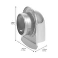 thumbnail image 2 of OULII 2 Pcs Capot de Cheminée en Acier Inoxydable Imperméable pour Usage Extérieur et Domestique, 2 of 8