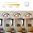 thumbnail image 4 of Arturesthome Nordic Irregular Flush Mount Solid Wooden Ceiling Light For Living Room, 4 of 23