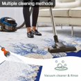 thumbnail image 5 of Blue Coastal Shell Outdoor Rug 5x7 Ft - Reversible Patio Rug Outdoor Camping Rugs, Nautical Starfish Seahorse Conch Washable Indoor Outdoor Area Rugs, Non-Slip Outdoor Carpet Runner for Deck/Porch, 5 of 8