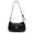 Black, variant on Yucurem Pu Leather Chic Hobo Bag Adjustable Strap Women Y2k Messenger Bag (White) PU Leather bag (White)