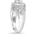 thumbnail image 2 of Pompeii 1 1/2ct Vintage Diamond Engagement Ring 14K White Gold (G/H,I1), 2 of 4