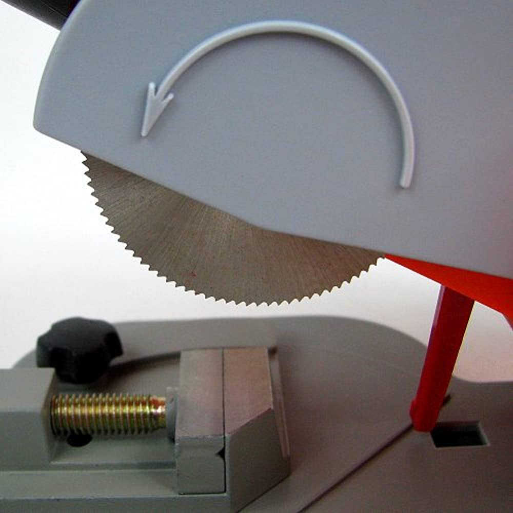 DYNAMIC Mini Cut-Off Saw | 7800 Max RPM | 2" (5.1 cm) Blade | 3/8" (1 cm) Arbor | Workbench Mountable