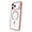 Clear / Metallic Rose Gold, variant on onn Phone Case for iPhone 18 Pro Max / 17 Pro Max, MagSafe Compatible - Clear/Metallic Gray
