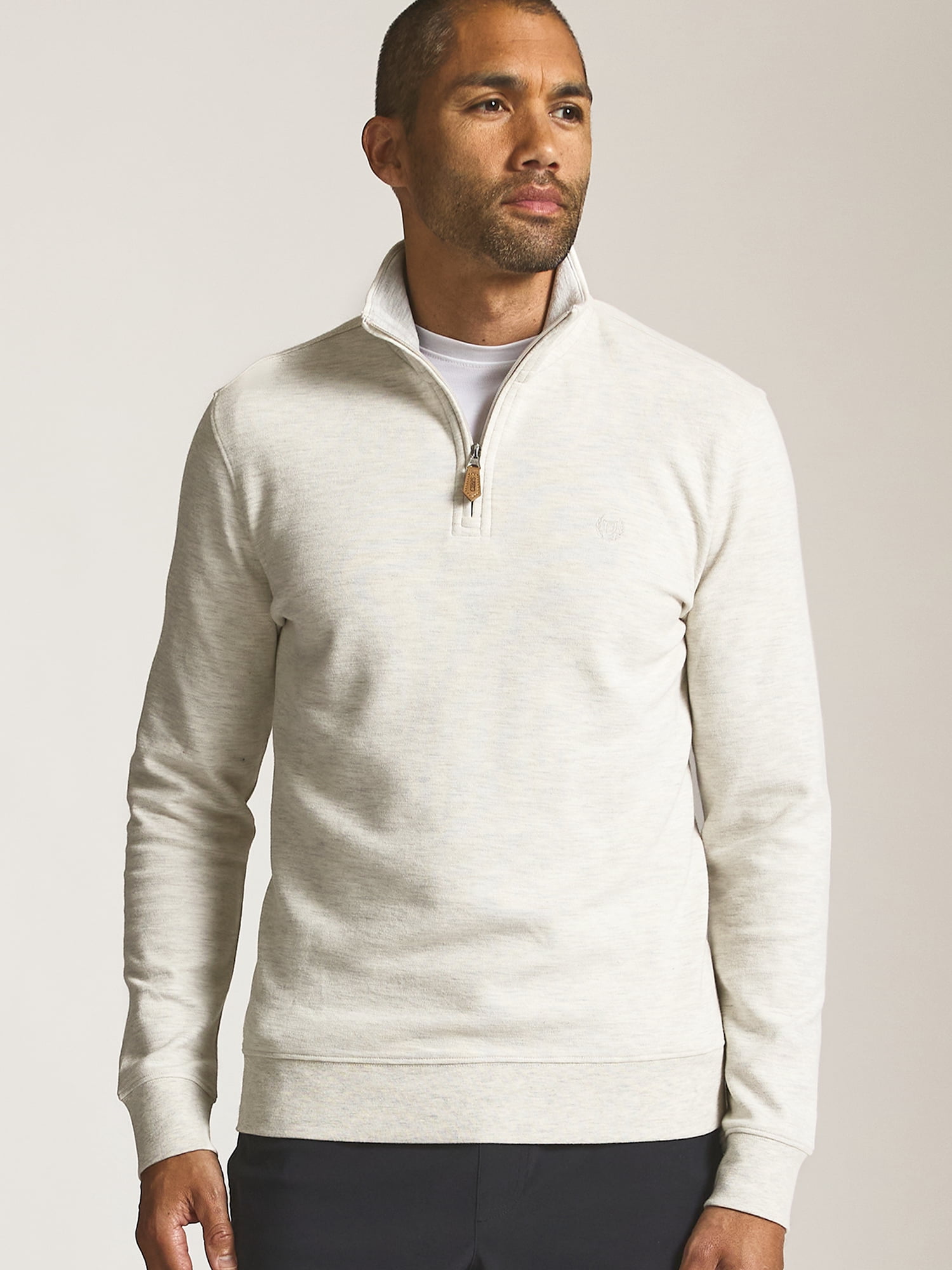 Chaps Men’s and Big Men’s Riverstone Quarter Zip Sweater, Sizes S–2XL