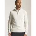thumbnail image 4 of Chaps Men’s and Big Men’s Riverstone Quarter Zip Sweater, Sizes S–2XL, 4 of 6