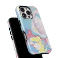 thumbnail image 6 of DesignSkinz Scratch-Resistant Hard Slim Case Compatible with iPhone 16 Pro Max (Compatible with MagSafe) - Marbleized Swirling Cotton Candy, 6 of 9