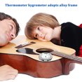 thumbnail image 4 of 1 Set Violin Thermometer Hygrometer Meter with Acoustic Guitar Humidifiers Musical Instrument Care Supplies, 4 of 5