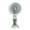 #0698-Green, variant on Kieccall Portable Small Fan with Built in Night Light Compact Cooling Light for Home Office Dorm Desktop Daily Use