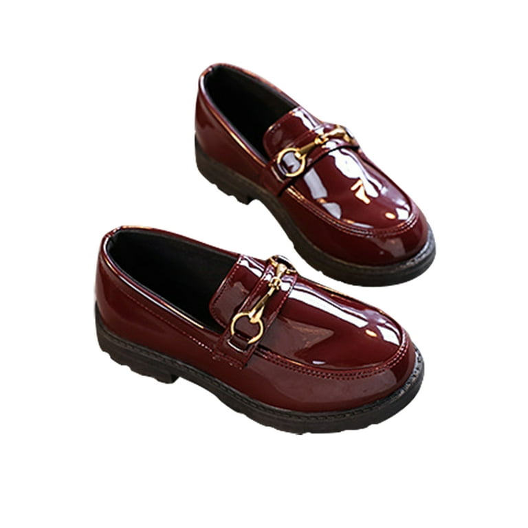 Red uniform shop shoes