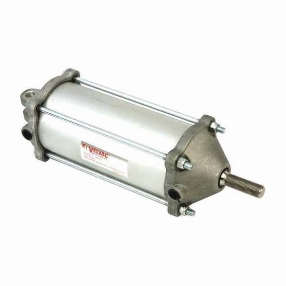 Air Cylinder, 3 1/2 in Bore, 8 17/25 in Stroke, Double Acting, Aluminum .