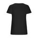 thumbnail image 4 of Eres Más Que una Camisa de Puntuación de Prueba Sexy de Manga Corta Lentejuelas Suelta Camisa de Blusa con Cuello en V, Poliéster, 4 of 5