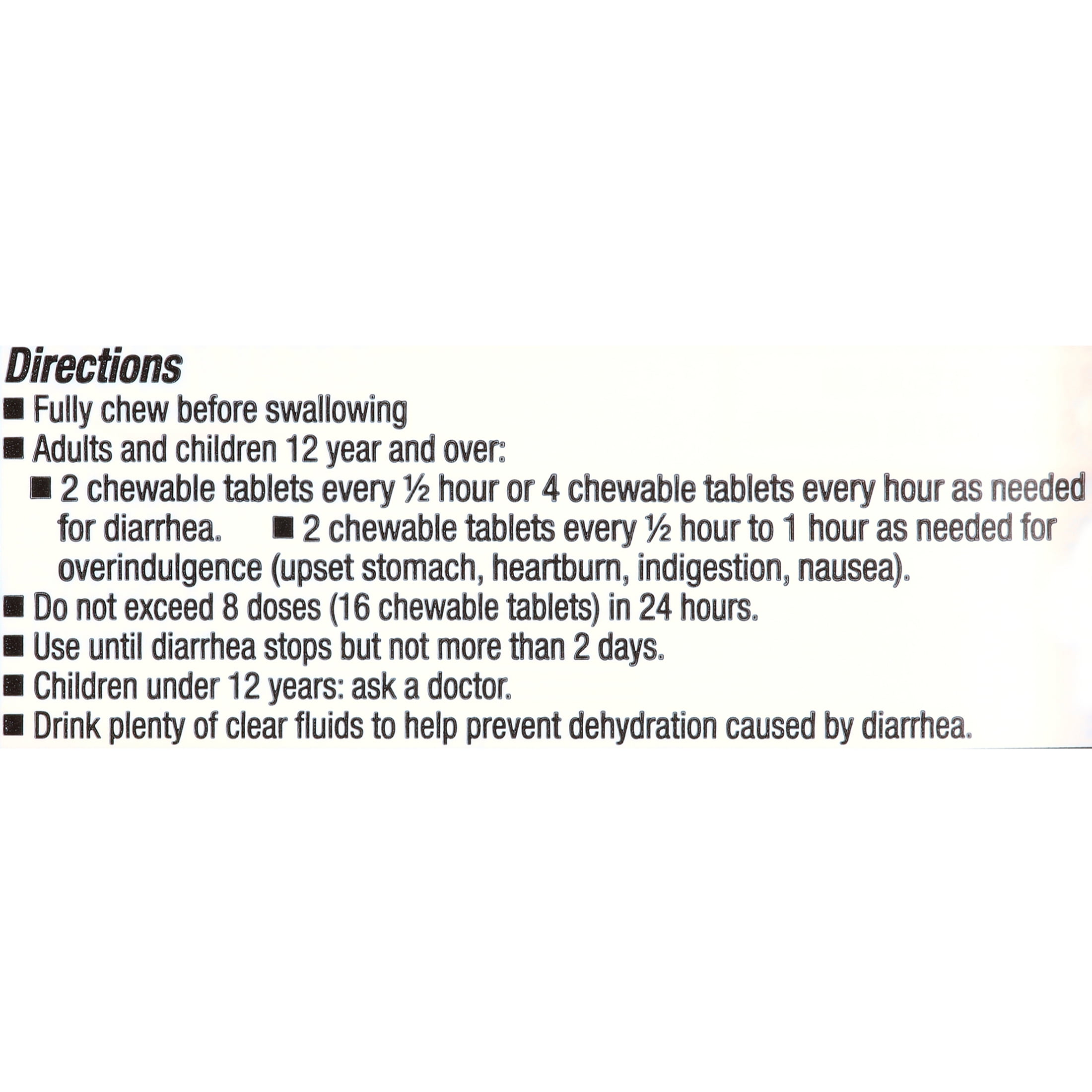 Equate Stomach Relief Chews, 24 Count