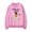 pink, variant on Quevedo Sweatshirt Buenas Noches Tour 2025 Merch Print Crewneck Unisex Fashion Long Sleeve