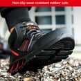 thumbnail image 6 of Work Shoes Men's Safety Shoes Breathable Slip Resistant Lightweight Steel Toe Shoes Antishock Anti-Smashing 5.5-11.5, 6 of 7