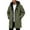 X1 Army Green, variant on Men's Winter Thicken Coat Warm Lined Padded Puffer Parka Jacket with Hood Men's Winter Clothes,X1 Army Green,XXL