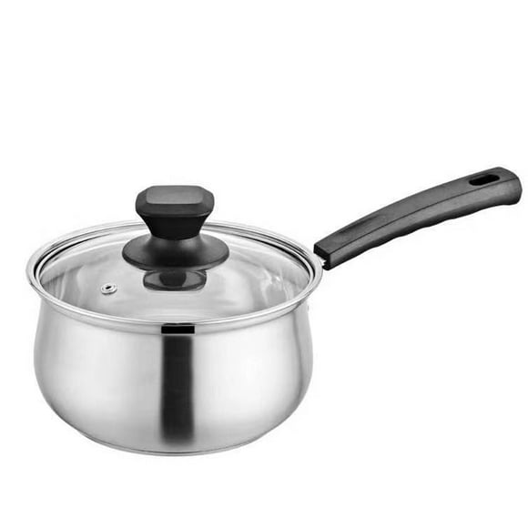 1Pc Sauce Pan Stainless Steel Saucepan Baby Food Cooking Pot Kitchen Cookware
