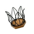 thumbnail image 2 of Siruishop Coffee Filter Holder Coffee Filter Paper Storage Rack for Countertop Kitchen black, 2 of 8