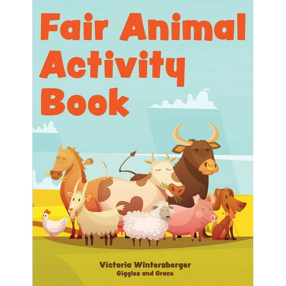 Fair Animal Activity Book, (Paperback)