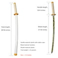 thumbnail image 2 of 41 inches Demon Slayer Sword Agatsuma Zenitsu with Belt and Holder, 2 of 5
