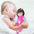 thumbnail image 1 of Muñeca 45cm Simulación Baby Doll Niño Vinilo Educación Durmiendo Reborn Doll (A), 1 of 5