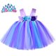 thumbnail image 2 of Vestido de tutú de sirenita para niñas de 1 año, ropa para niñas pequeñas, disfraz de princesa para bebés, vestidos de fiesta para el primer cumpleaños, 2 of 5