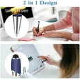 thumbnail image 2 of 12 Pieces Ballpoint Pen with Stylus Tip, 1.0 mm Black Ink Metal Pen Stylus Pen for Touch Screens, 2 in 1 Stylus Ballpoint Pen, 2 of 7