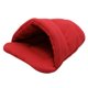 thumbnail image 1 of Saco de dormir para cachorros y gatos para mascotas, cama para perros suave y cálida, casa Eccomum borgoña,tela, 1 of 7