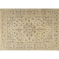 thumbnail image 1 of Ahgly Company Indoor Rectangle Traditional Khaki Gold Persian Area Rugs, 2' x 5', 1 of 6