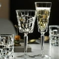 thumbnail image 4 of Elegant and Modern Italian Crystal Glass Set for Hosting Parties and Events - Etna Set of 6 Flute Goblets, 4 of 4